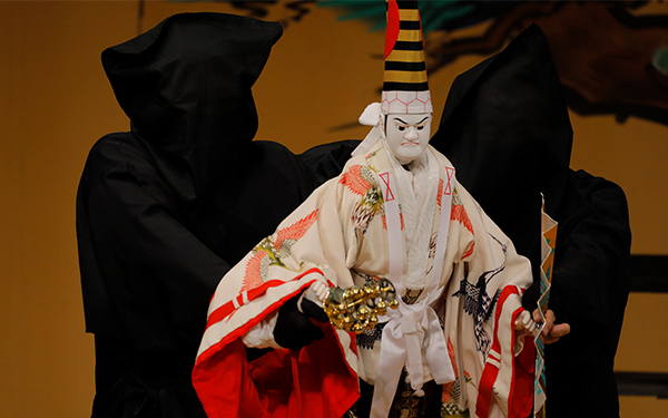追分の人形芝居
