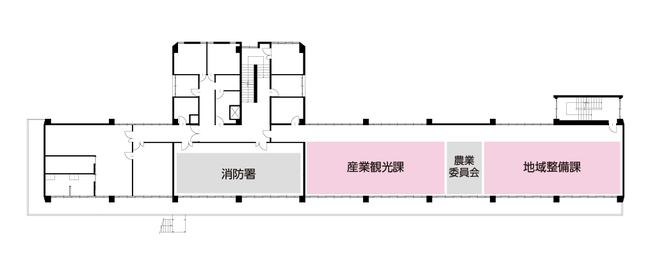 花咲庁舎1階・2階